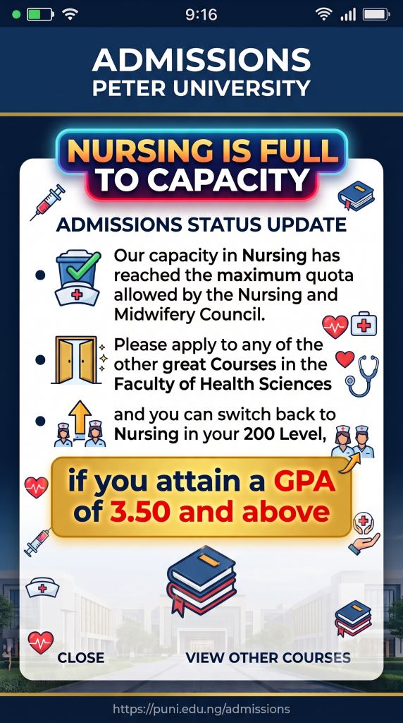 Select Other Departments in Faculty of Health Sciences